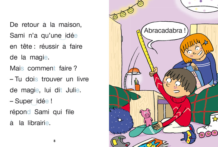Sami et Julie CP Niveau 2 Sami fait de la magie