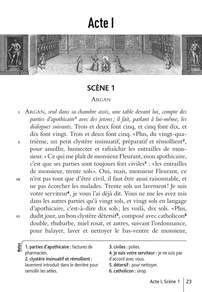 Bibliocollège - Le Malade imaginaire, Molière