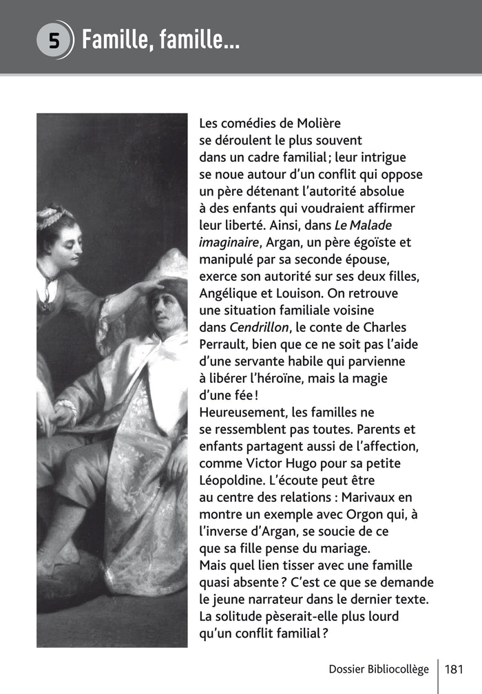 Bibliocollège - Le Malade imaginaire, Molière