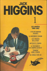 Intégrale Jack Higgins, Volume 1 : Les années 1959 - 1962