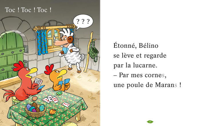 Carmen, Carmélito et la poule aux oeufs chocolat