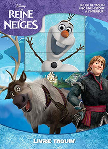 Phidal-La Reine des Neiges : Olaf Attend Le Printemps Livre Taquin, 1