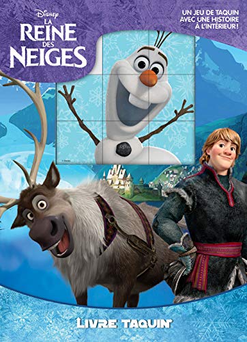 Phidal-La Reine des Neiges : Olaf Attend Le Printemps Livre Taquin, 1