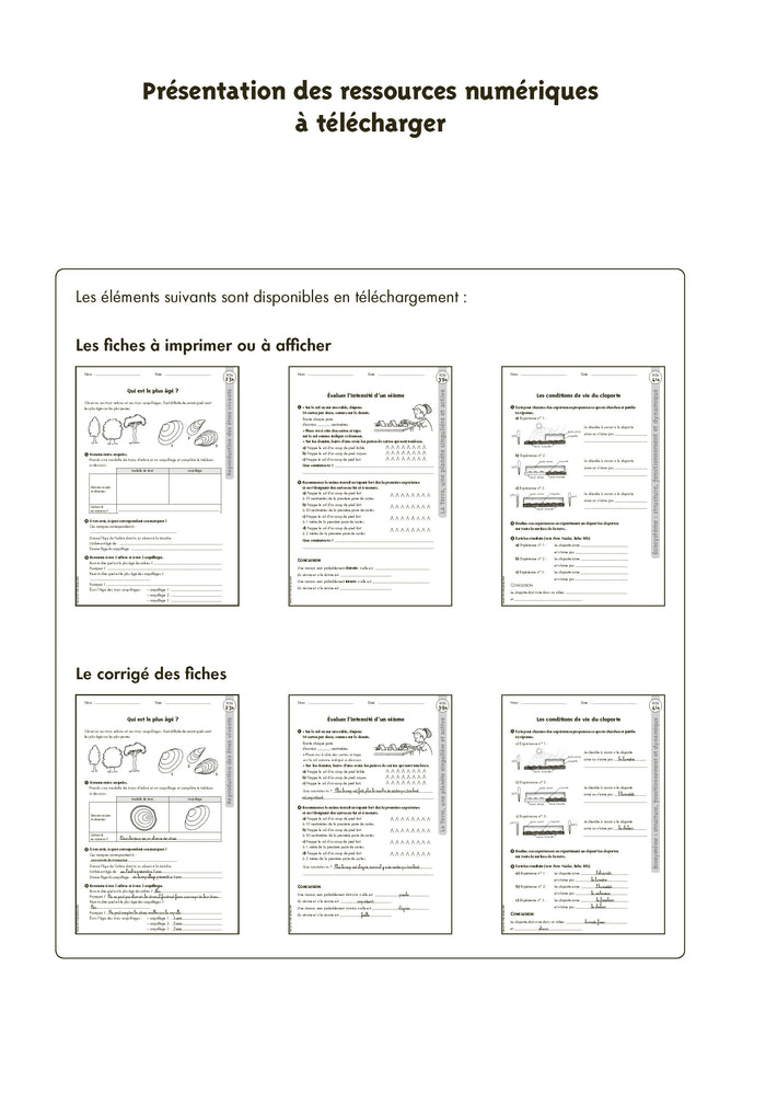 Sciences CM1-CM2 + Ressources numériques