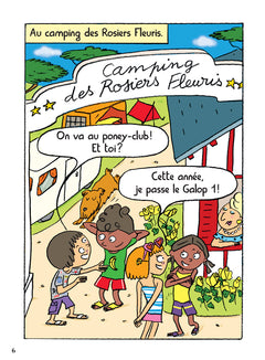 Sami et Julie BD : Surprise au poney club !