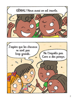 Sami et Julie BD : Surprise au poney club !