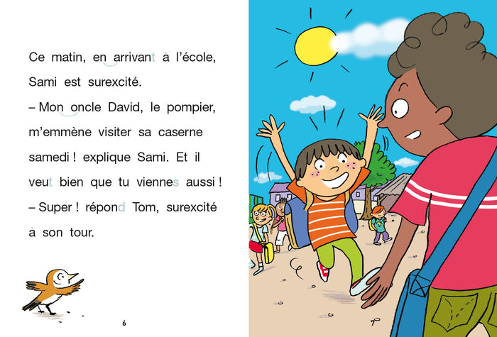 Sami et Julie CP Niveau 3 Sami et les pompiers