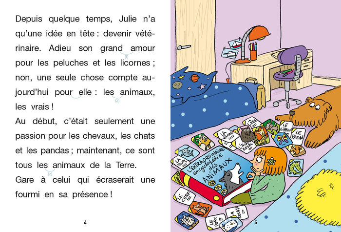 Sami et Julie CE1 Julie veut devenir vétérinaire