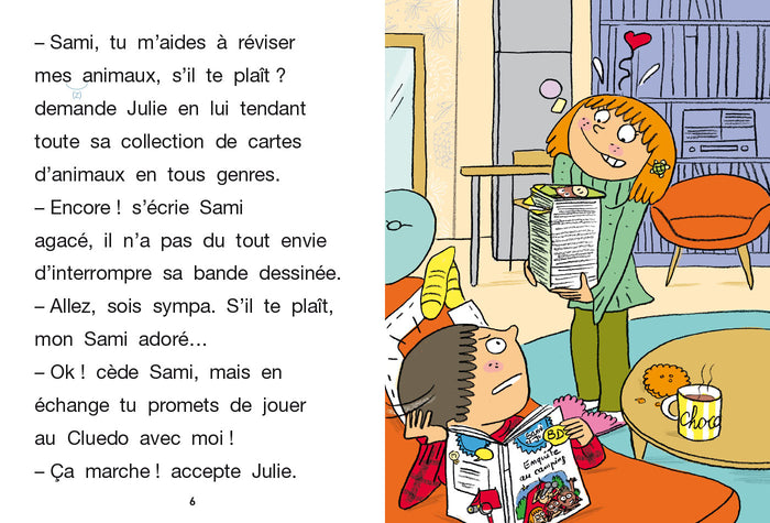 Sami et Julie CE1 Julie veut devenir vétérinaire