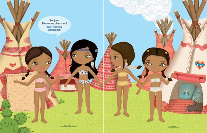 Les petites robes d'Aponi en Amérique