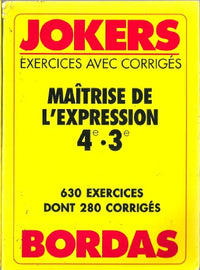 JOKE.434 MAITR.EXPR.4/3 (Ancienne Edition)