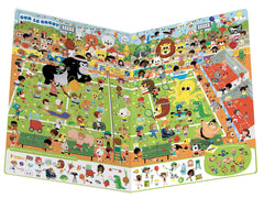 CHERCHE ET TROUVE GEANT - VIVE LE SPORT !