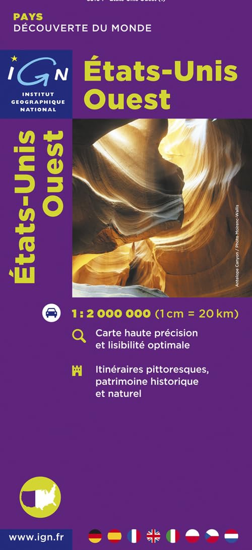 Aed Etats-Unis Ouest 1/2M