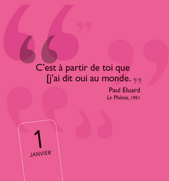 Mini calendrier - 365 mots d'Amour
