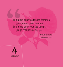 Mini calendrier - 365 mots d'Amour