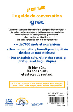 Le routard guide de conversation grec
