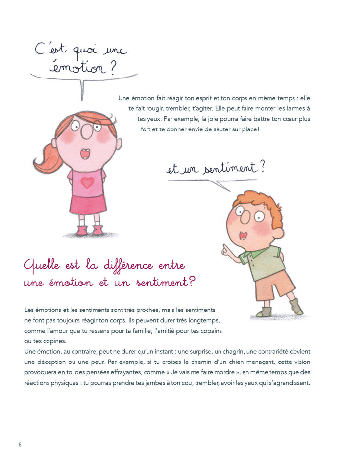 Quand ça va quand ça va pas - leurs émotions