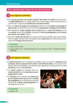 Annales Brevet Physique Chimie - SVT - Techno 2027 - Corrigé