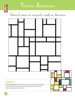 Mon grand cahier Montessori de découverte des arts