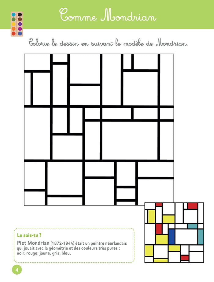 Mon grand cahier Montessori de découverte des arts