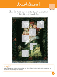 Mon grand cahier Montessori de découverte des arts