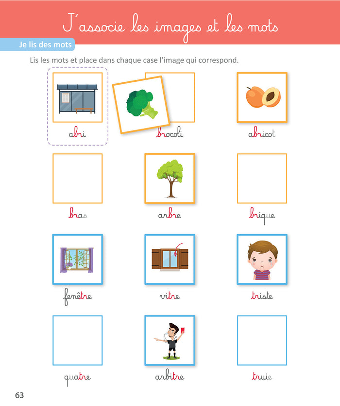 Mon cahier Montessori je comprends ce que je lis