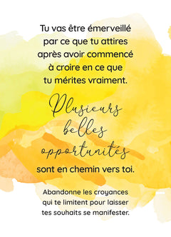 Oracle de la manifestation - Tu as absolument tout en toi pour faire de ta vie le plus bel endroit d