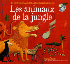 LES ANIMAUX DE LA JUNGLE LIV-CD