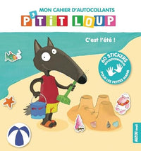 P'tit Loup - Cahier d'autocollants - C'est l'été !
