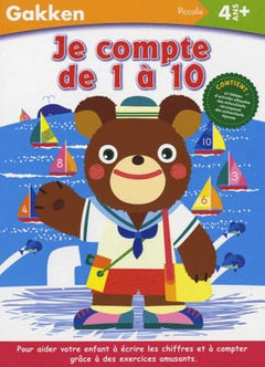 Je compte de 1 à 10: 4 ans et +