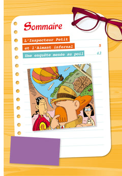 L'inspecteur Petit et l'Aimant infernal - Mes petites énigmes CE1 et CE2 - Cahier de vacances 2022