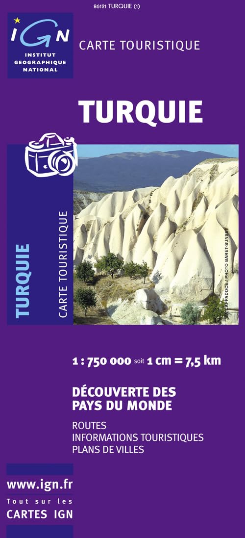 Carte routière : Turquie