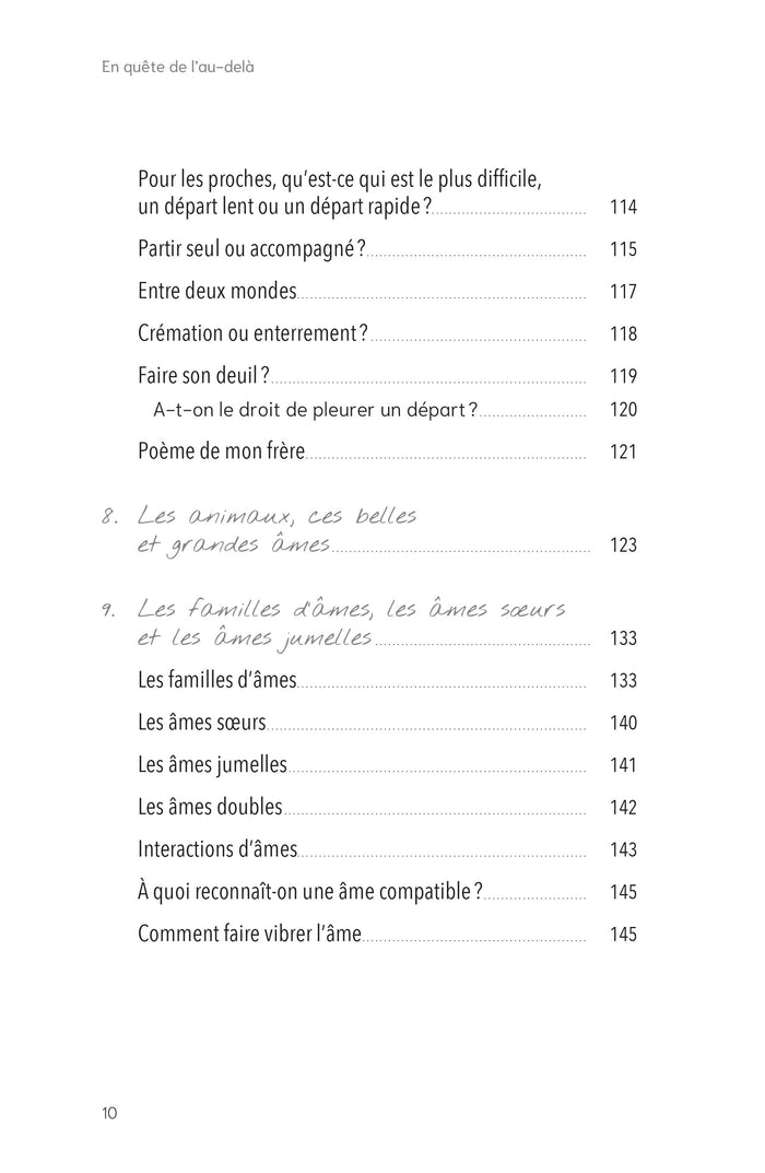 En quête de l'au-delà