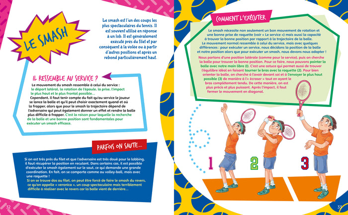 Le Tennis raconté aux enfants