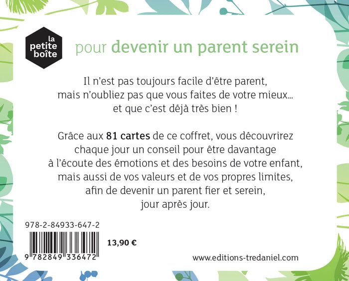 La petite boîte pour devenir un parent serein