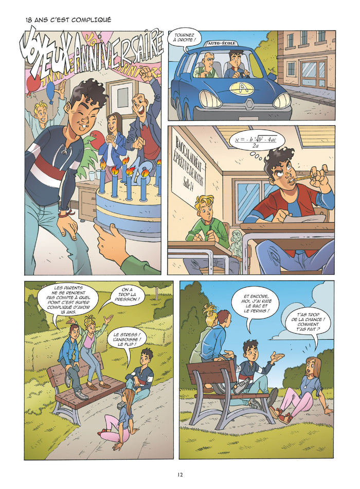 18 ans en BD