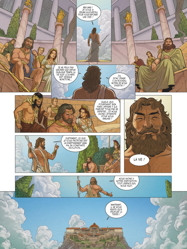 Prométhée et la boite de Pandore