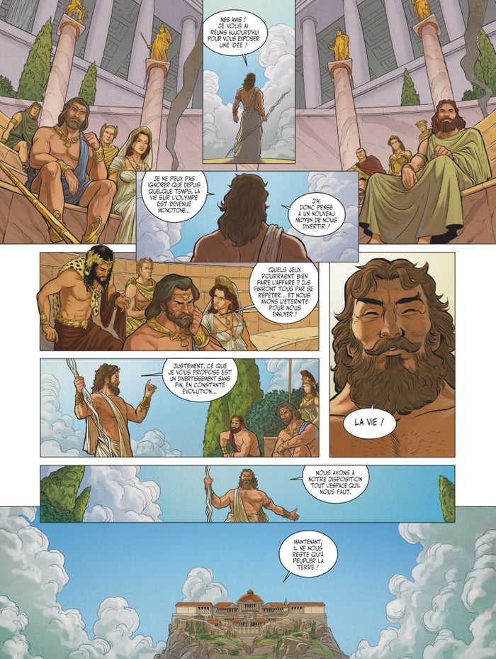 Prométhée et la boite de Pandore