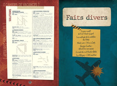 Cahier de vacances Affaires sensibles