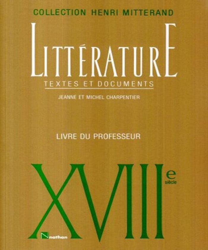 Littérature : XVIIIe siècle