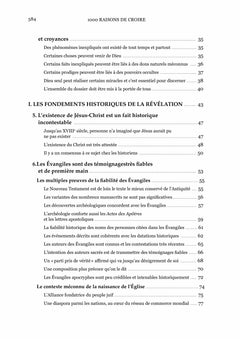 1000 raisons de croire en Jésus