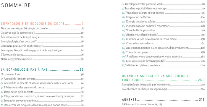 Le grand livre de la sophrologie