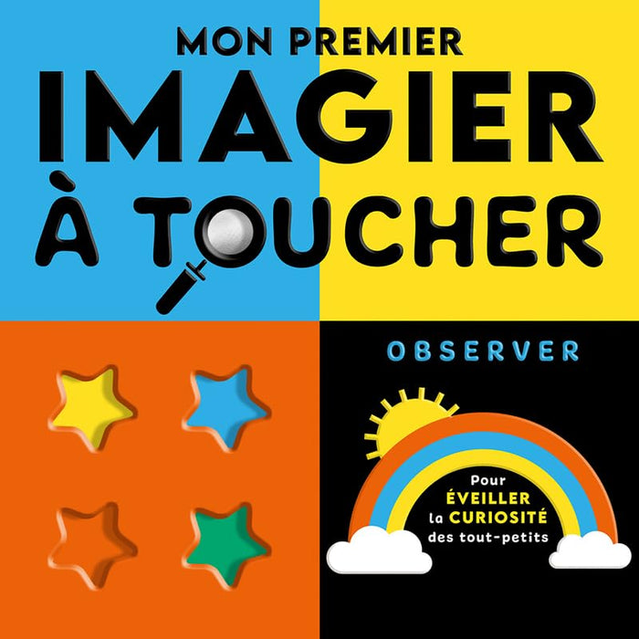 Mon premier imagier à toucher - Observer