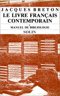 Livre français contemporain