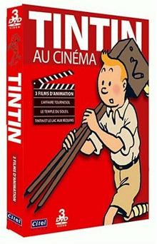 Coffret Tintin au cinéma - L'affaire Tournesol, Le Temple du Soleil, Le lac aux requins - 3 DVD