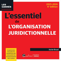 L essentiel de l organisation juridictionnelle