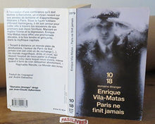 Paris ne finit jamais