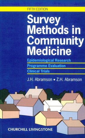 Survey Methods in Community Medicine
