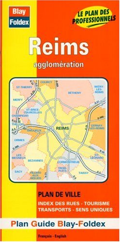 Plan de ville : Reims (avec un index)