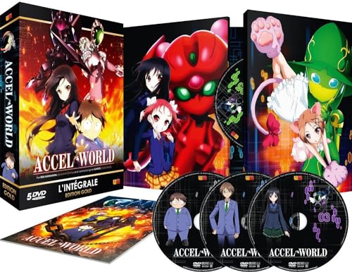 Accel World - Intégrale - Edition Gold (5 DVD + Livret)
